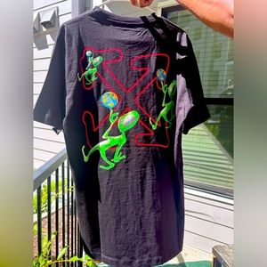Off-white Alien graphic print T-shirt